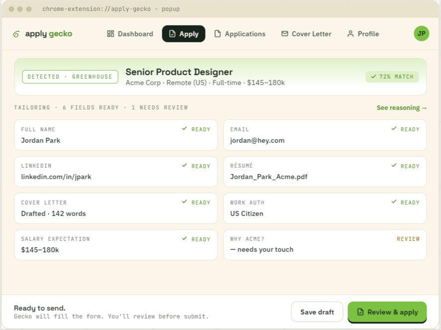 ApplyGecko - Job Search Assistant thumbnail 3