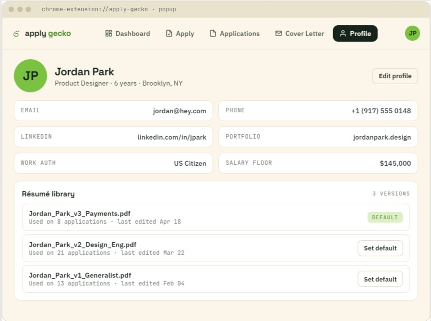 ApplyGecko - Job Search Assistant thumbnail 5