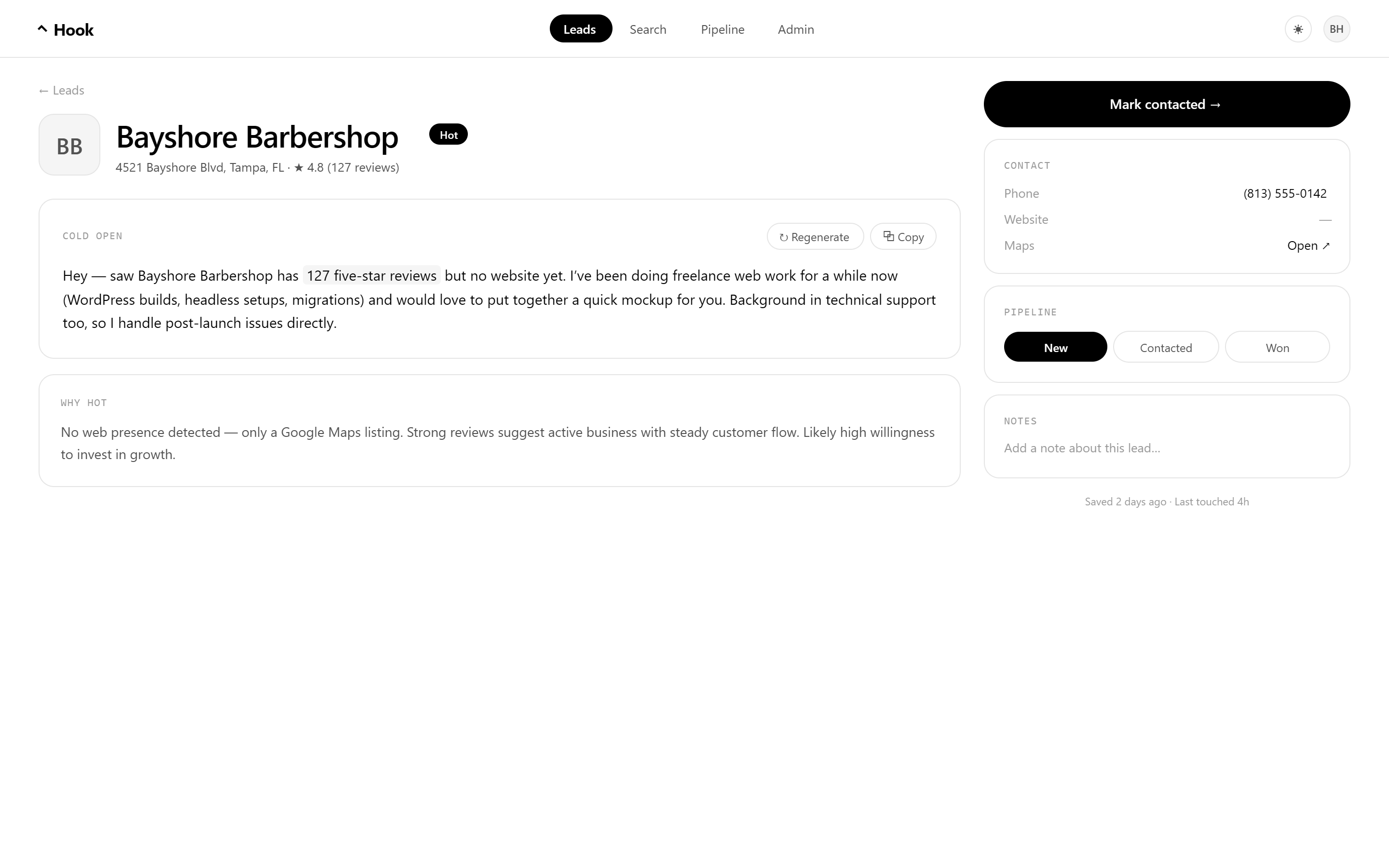 Hook - AI-Powered Lead Generation Tool thumbnail 6
