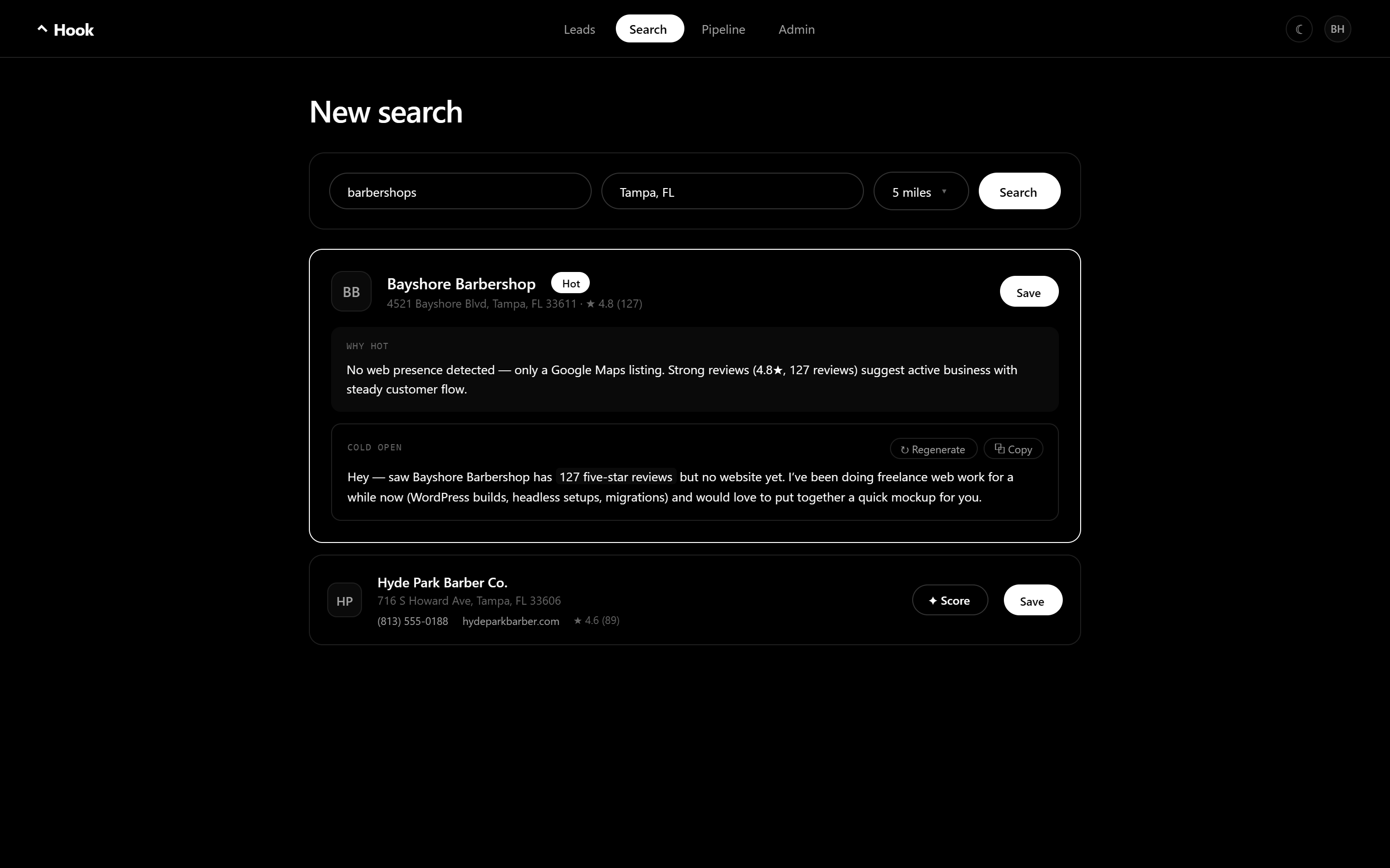 Hook - AI-Powered Lead Generation Tool thumbnail 7